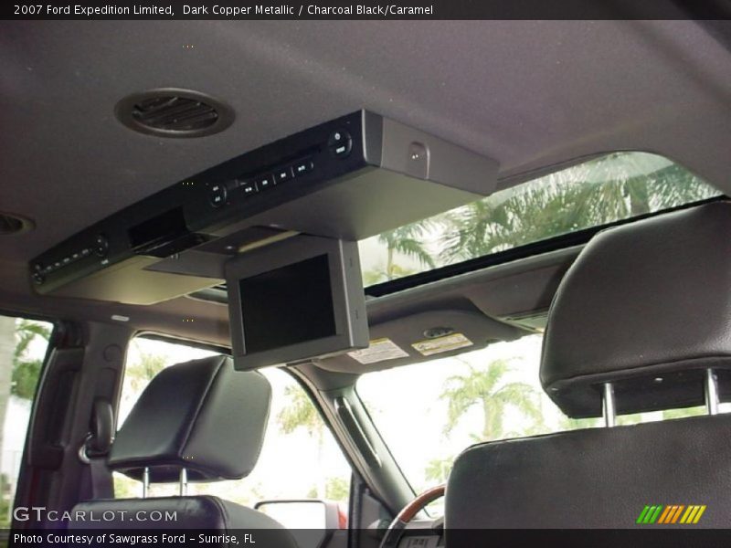 Dark Copper Metallic / Charcoal Black/Caramel 2007 Ford Expedition Limited
