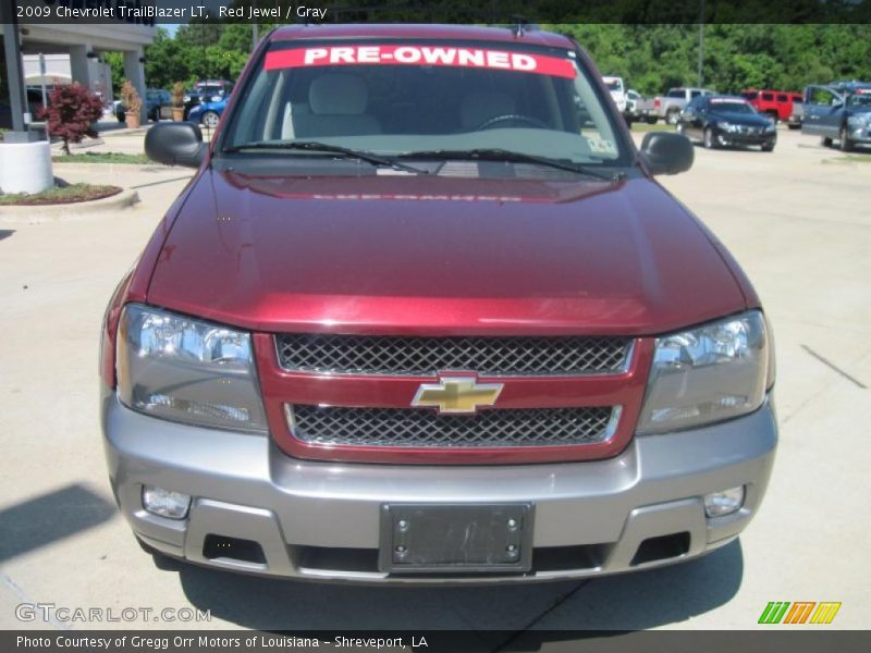 Red Jewel / Gray 2009 Chevrolet TrailBlazer LT