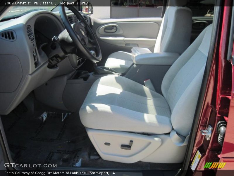 Red Jewel / Gray 2009 Chevrolet TrailBlazer LT