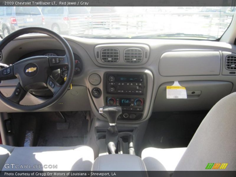 Red Jewel / Gray 2009 Chevrolet TrailBlazer LT