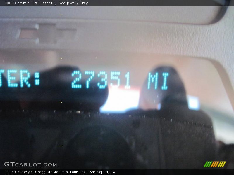 Red Jewel / Gray 2009 Chevrolet TrailBlazer LT