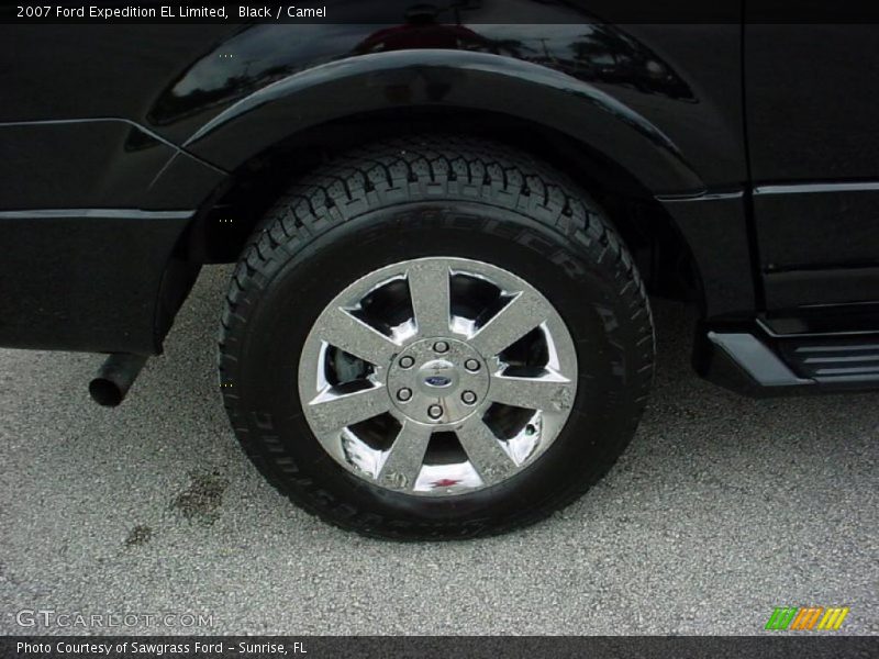 Black / Camel 2007 Ford Expedition EL Limited