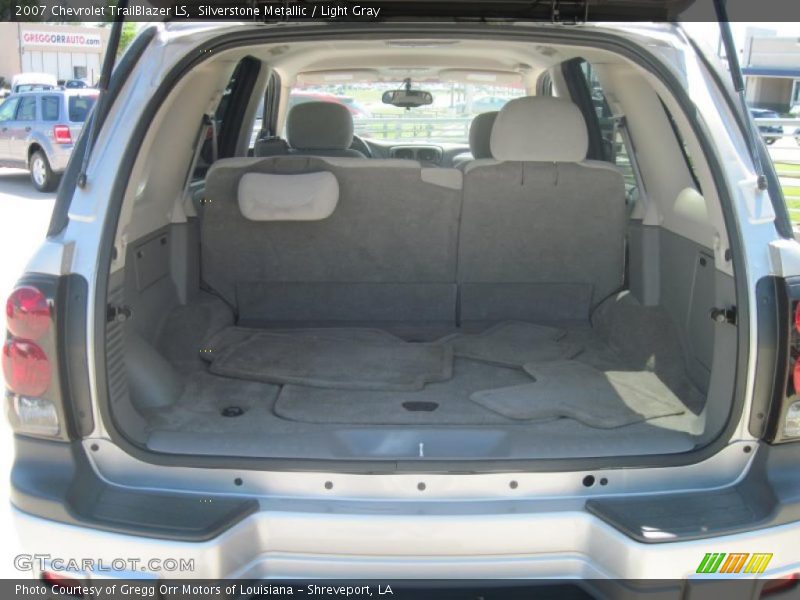 Silverstone Metallic / Light Gray 2007 Chevrolet TrailBlazer LS