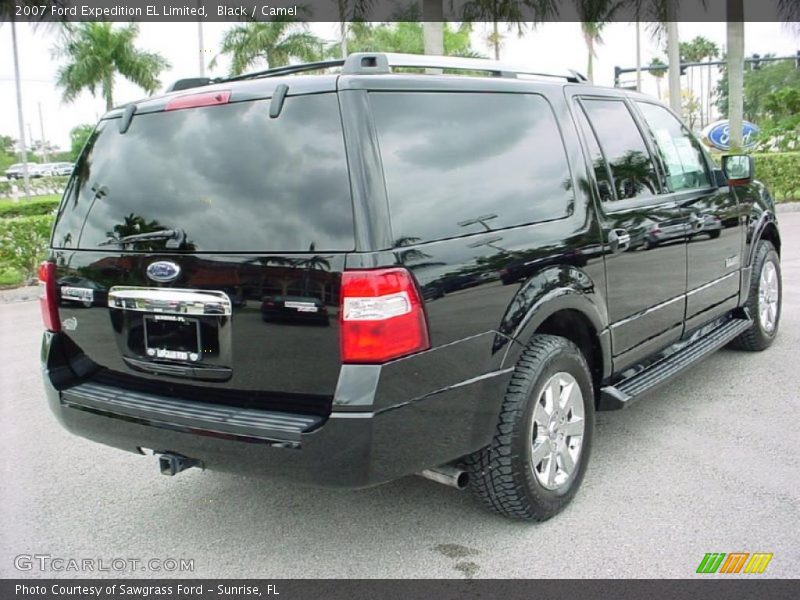 Black / Camel 2007 Ford Expedition EL Limited
