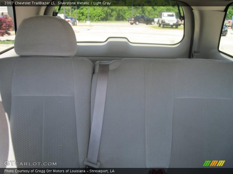 Silverstone Metallic / Light Gray 2007 Chevrolet TrailBlazer LS
