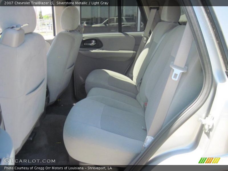 Silverstone Metallic / Light Gray 2007 Chevrolet TrailBlazer LS