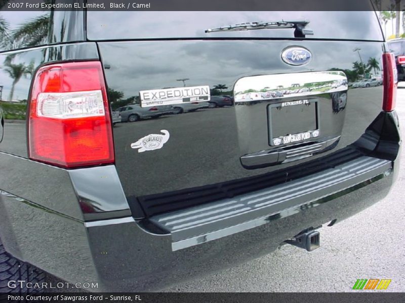 Black / Camel 2007 Ford Expedition EL Limited