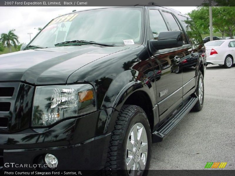 Black / Camel 2007 Ford Expedition EL Limited