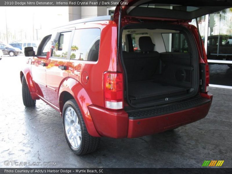 Inferno Red Crystal Pearl / Dark Slate Gray 2010 Dodge Nitro Detonator