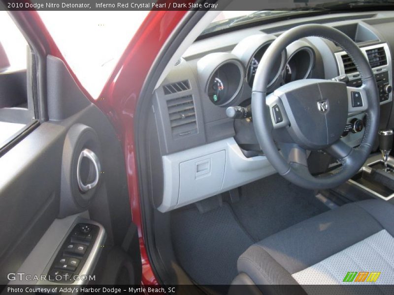Inferno Red Crystal Pearl / Dark Slate Gray 2010 Dodge Nitro Detonator