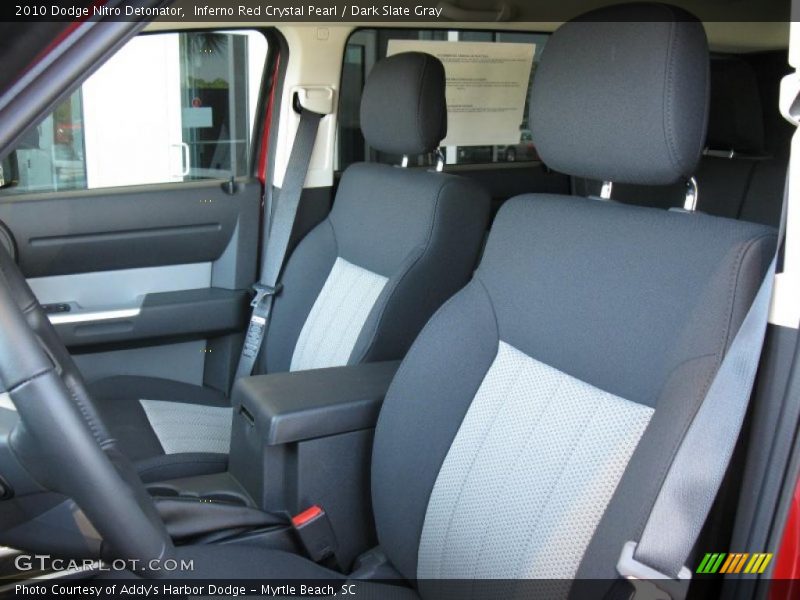 Inferno Red Crystal Pearl / Dark Slate Gray 2010 Dodge Nitro Detonator