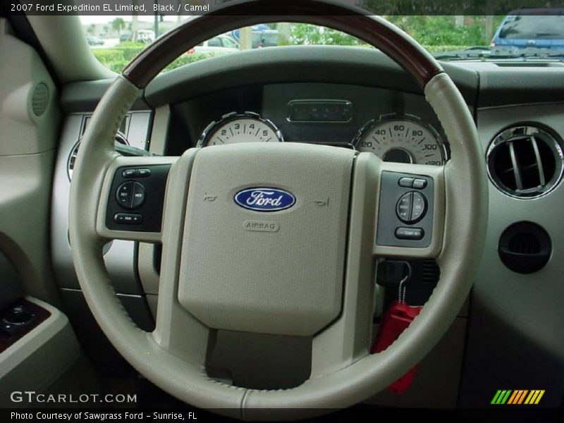 Black / Camel 2007 Ford Expedition EL Limited