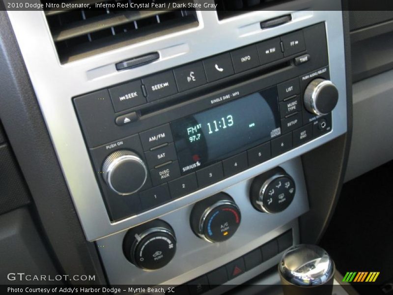 Inferno Red Crystal Pearl / Dark Slate Gray 2010 Dodge Nitro Detonator