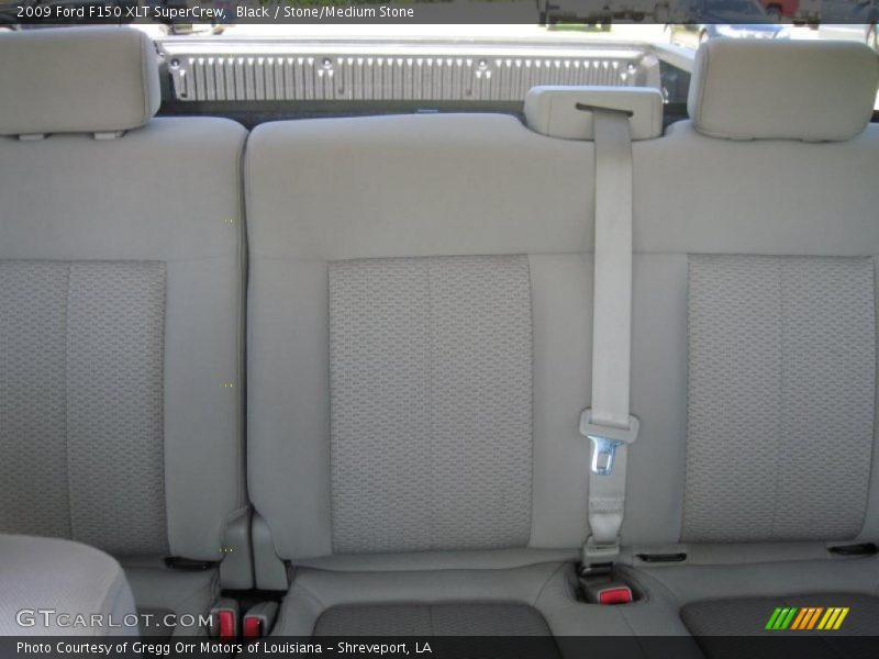 Black / Stone/Medium Stone 2009 Ford F150 XLT SuperCrew