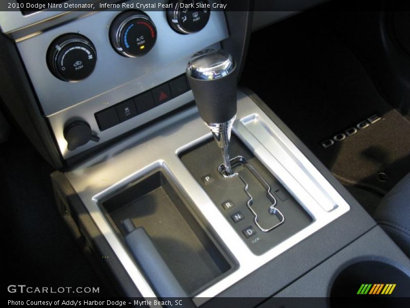 Inferno Red Crystal Pearl / Dark Slate Gray 2010 Dodge Nitro Detonator