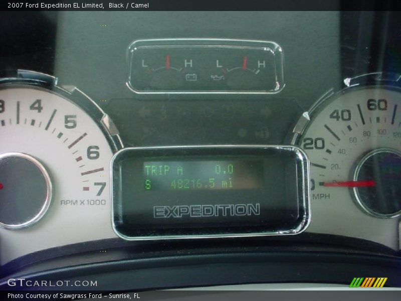 Black / Camel 2007 Ford Expedition EL Limited