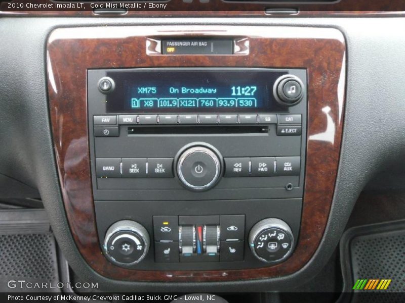 Gold Mist Metallic / Ebony 2010 Chevrolet Impala LT