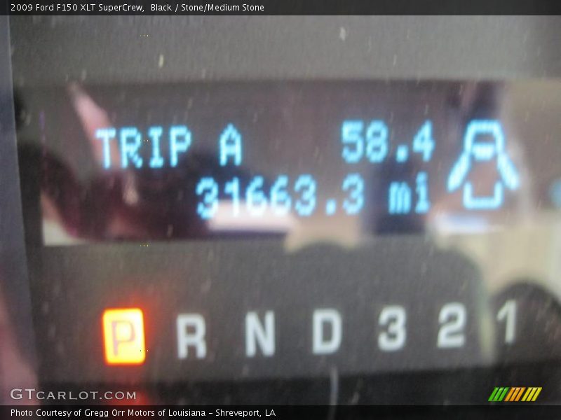 Black / Stone/Medium Stone 2009 Ford F150 XLT SuperCrew