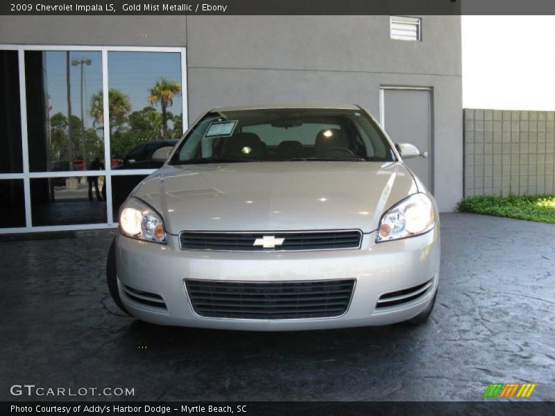 Gold Mist Metallic / Ebony 2009 Chevrolet Impala LS