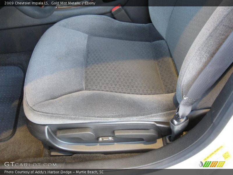 Gold Mist Metallic / Ebony 2009 Chevrolet Impala LS