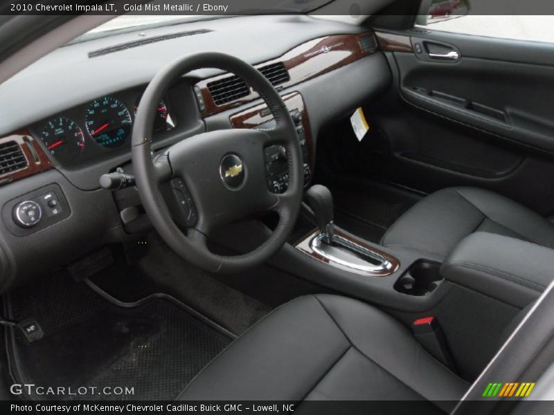 Gold Mist Metallic / Ebony 2010 Chevrolet Impala LT