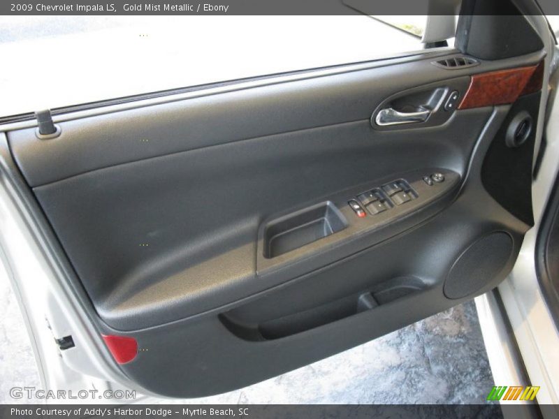 Gold Mist Metallic / Ebony 2009 Chevrolet Impala LS