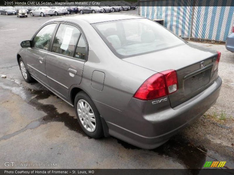 Magnesium Metallic / Gray 2005 Honda Civic LX Sedan