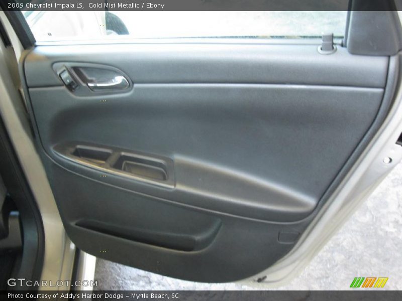Gold Mist Metallic / Ebony 2009 Chevrolet Impala LS