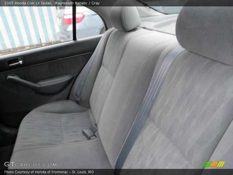 Magnesium Metallic / Gray 2005 Honda Civic LX Sedan