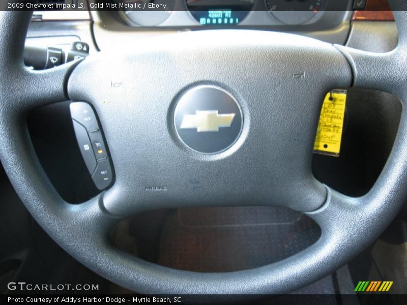Gold Mist Metallic / Ebony 2009 Chevrolet Impala LS