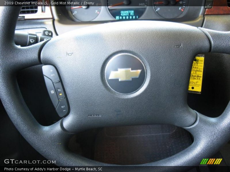 Gold Mist Metallic / Ebony 2009 Chevrolet Impala LS