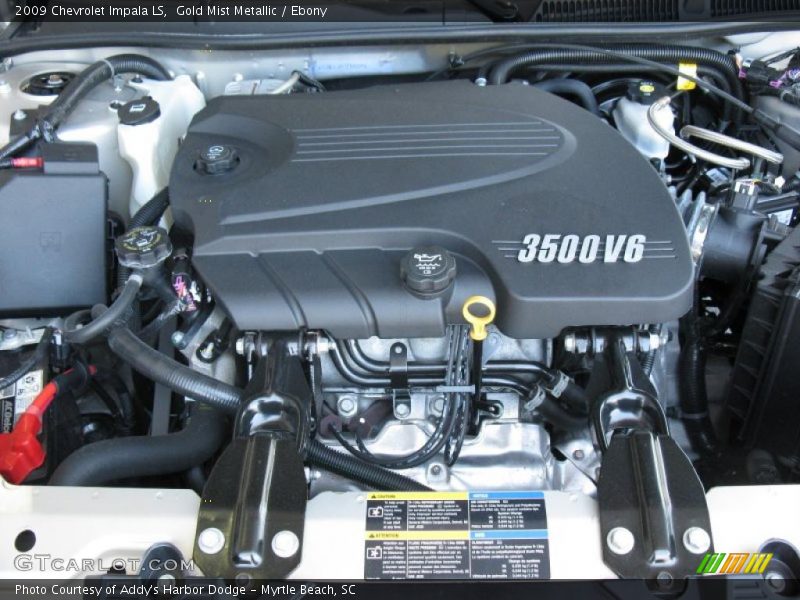 Gold Mist Metallic / Ebony 2009 Chevrolet Impala LS