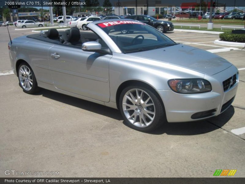 Silver Metallic / Offblack 2008 Volvo C70 T5