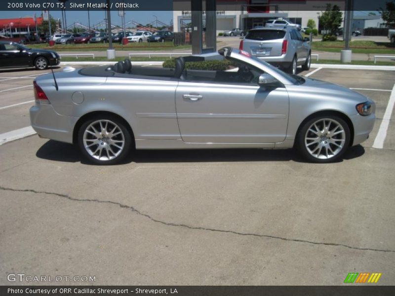 Silver Metallic / Offblack 2008 Volvo C70 T5