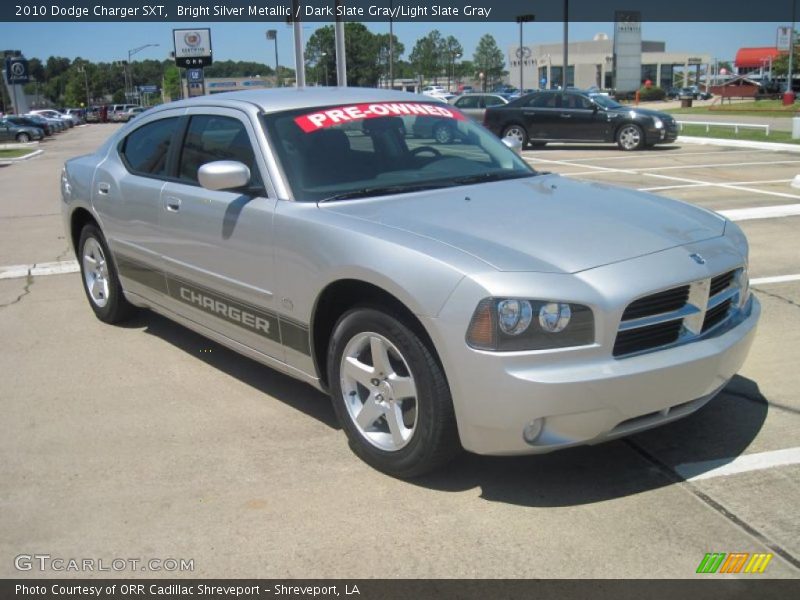 Bright Silver Metallic / Dark Slate Gray/Light Slate Gray 2010 Dodge Charger SXT