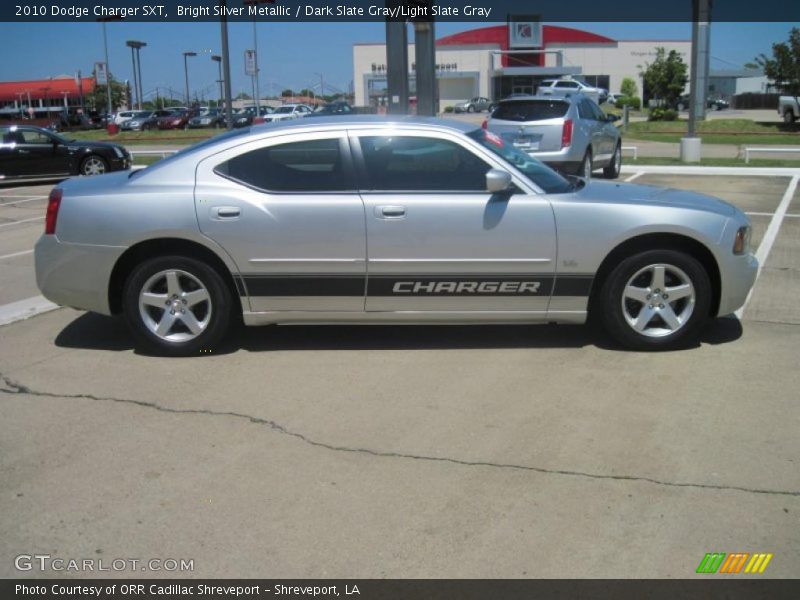 Bright Silver Metallic / Dark Slate Gray/Light Slate Gray 2010 Dodge Charger SXT
