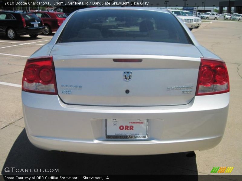 Bright Silver Metallic / Dark Slate Gray/Light Slate Gray 2010 Dodge Charger SXT