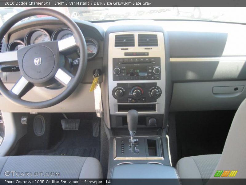 Bright Silver Metallic / Dark Slate Gray/Light Slate Gray 2010 Dodge Charger SXT