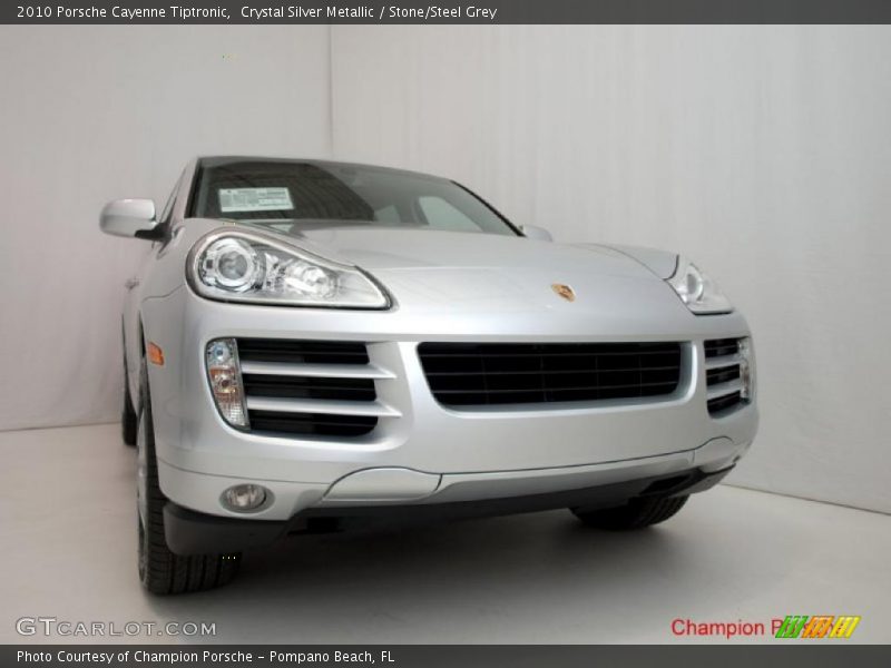 Crystal Silver Metallic / Stone/Steel Grey 2010 Porsche Cayenne Tiptronic