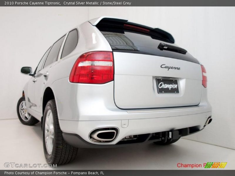 Crystal Silver Metallic / Stone/Steel Grey 2010 Porsche Cayenne Tiptronic