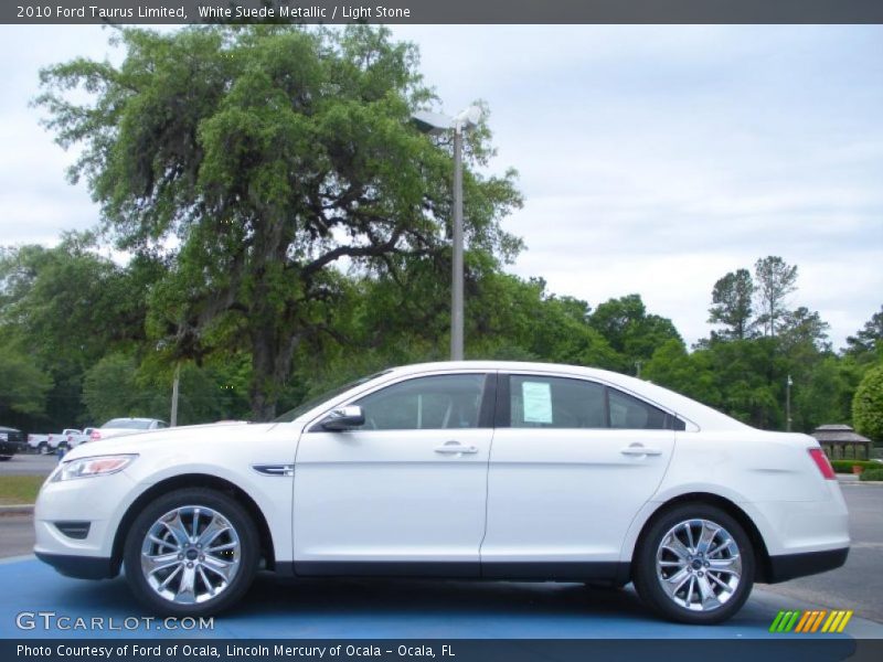  2010 Taurus Limited White Suede Metallic