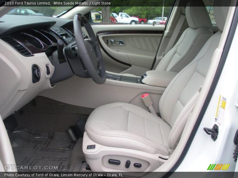 Front Seat of 2010 Taurus Limited