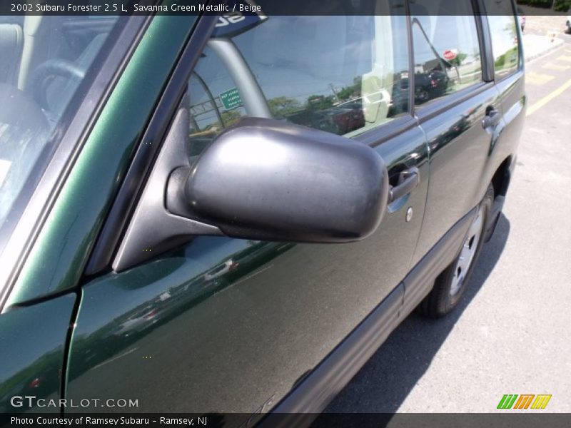 Savanna Green Metallic / Beige 2002 Subaru Forester 2.5 L