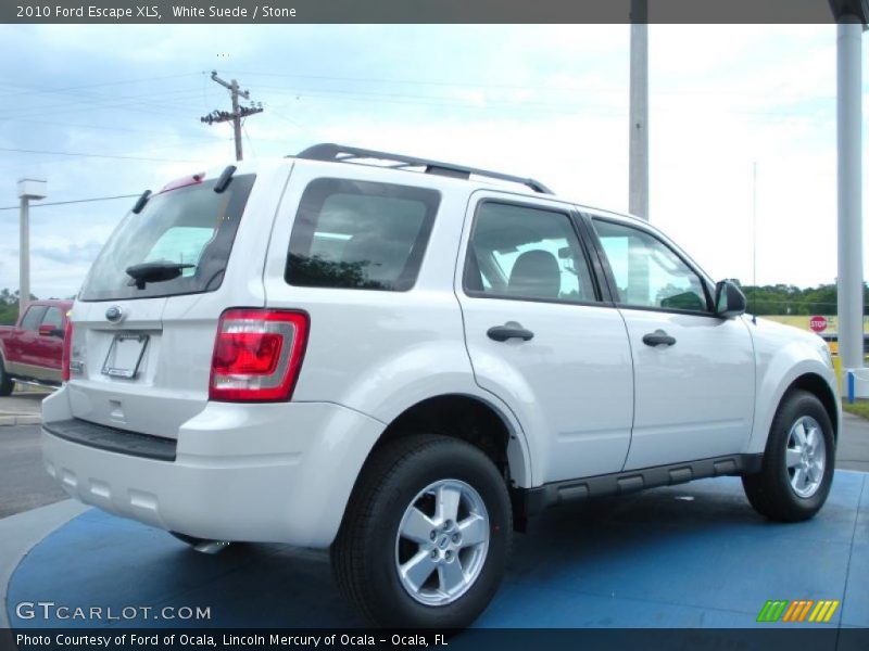 White Suede / Stone 2010 Ford Escape XLS
