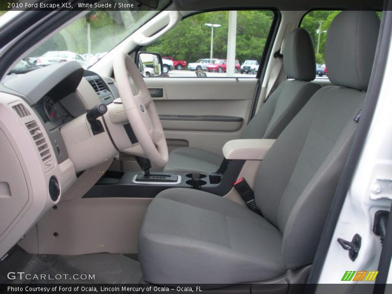 White Suede / Stone 2010 Ford Escape XLS