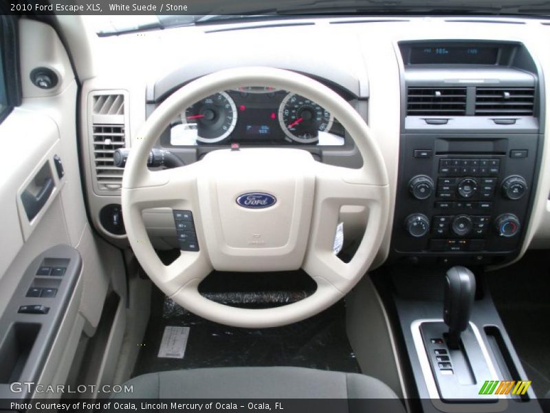 White Suede / Stone 2010 Ford Escape XLS