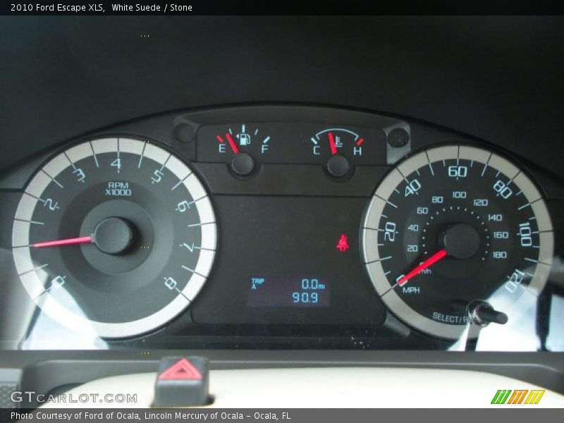 White Suede / Stone 2010 Ford Escape XLS