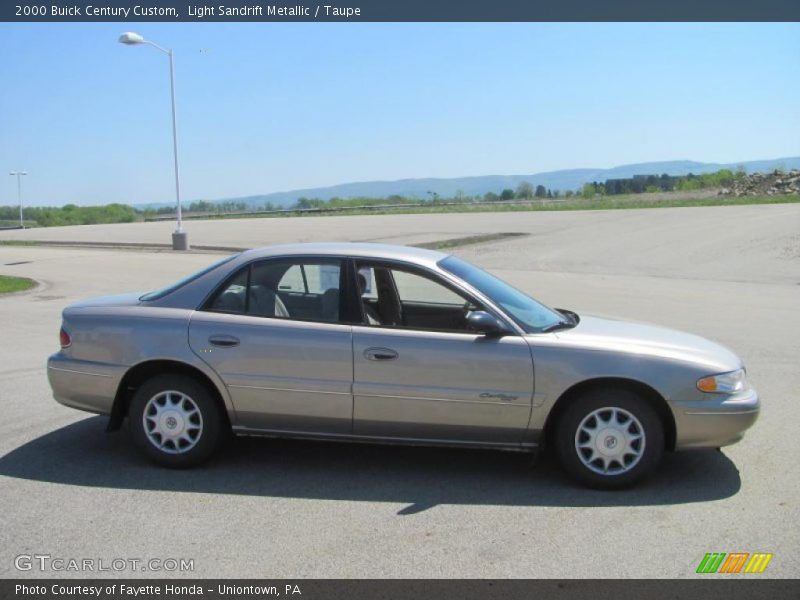 Light Sandrift Metallic / Taupe 2000 Buick Century Custom