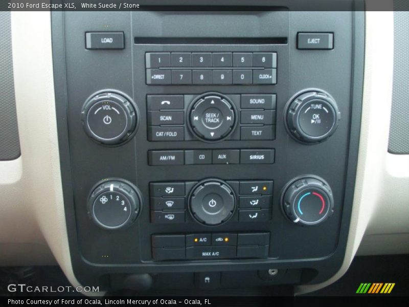 White Suede / Stone 2010 Ford Escape XLS