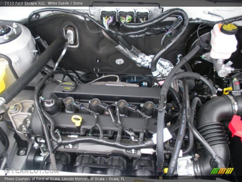White Suede / Stone 2010 Ford Escape XLS